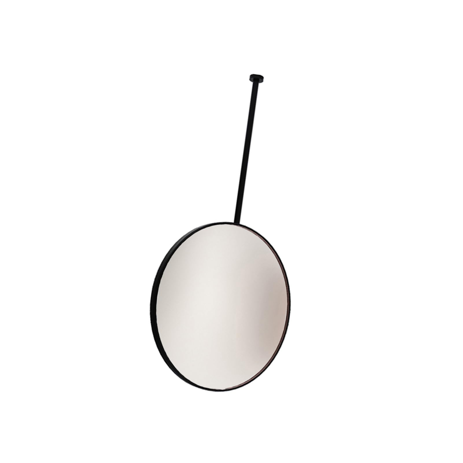 ITOSUI Round Ceiling Hanging Mirror,Wall HD Decorative Mirror,Clear and Practical,for Washrooms Living Room Bedroom Hallway Use(Color 2,50x50cm)