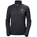 Helly Hansen Women's Daybreaker Lightweight Half Zip Active Outdoor Fleece Pullover Jacket, 996 Graphite Blue, Medium
