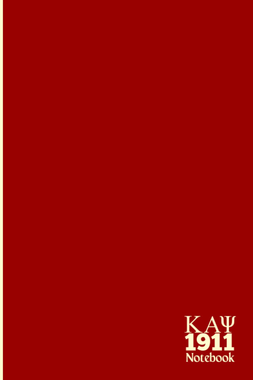 TLC PublicationsKappa Alpha Psi notebook. Kappa Alpha Psi Fraternity gift. Size 6X9 in inches. 100 college ruled pages. Fraternity's colors of Crimson & Cream.: ... gift for any brother or alumni brother.