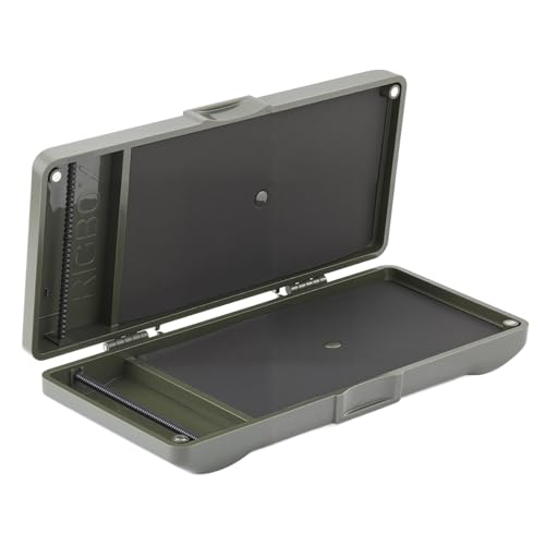 Sougayilang Karpfen-Fischen Angelzubehör-Box, Angelzubehör-Speicherbox, Organisator für Karpfenangeln, ordnet Haken und Zubehör perfekt auf-S