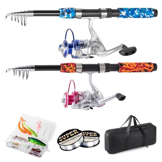 Tripquips 6.9ft Telescopic Fishing Rod Set