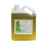 Olive Oil, Extra Virgin Organic Cold Pressed 100% Pure 128 Oz/ 7 Lb/ One Gallon