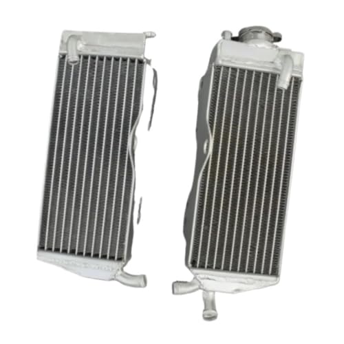 Radiador CR250 1990 de aluminio con alta disipación térmica para motor 2 tiempos