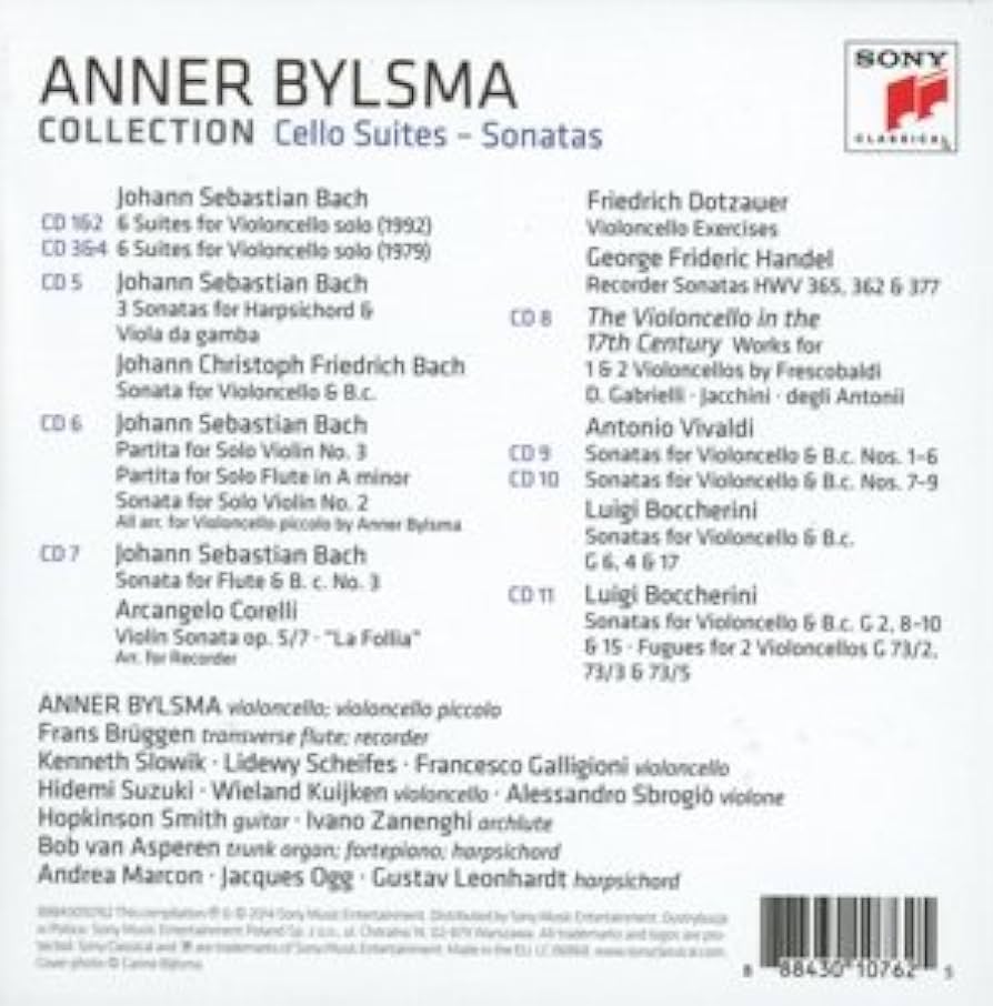 アナー・ビルスマ　ANNER BYLSMA　コレクション　全４巻 アナー・ビルスマ ANNER BYLSMA コレクション 全4巻 - メルカリ