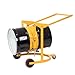 Global Industrial Mobile Drum Carrier for 55 Gallon Steel Drums, Manual Hand Pump Lift, 800 Lbs Capacity, 4