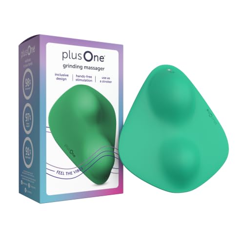 plusOne 2-in-1 Grinder - Vibrating Stroker or Partner Play, 10 Vibration: retailer-supplied image