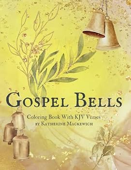 Paperback Gospel Bells: Coloring with KJV Book