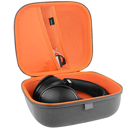 Funda Geekria Shield de microfibra gris para Audio-Technica ATH-GDL3 3