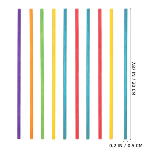 ibasenice Rhythm Sticks Palos de Música de Madera para Niños 7.87in Instrumento de Percusión para Principiantes con Bordes Redondeados miniatura 4