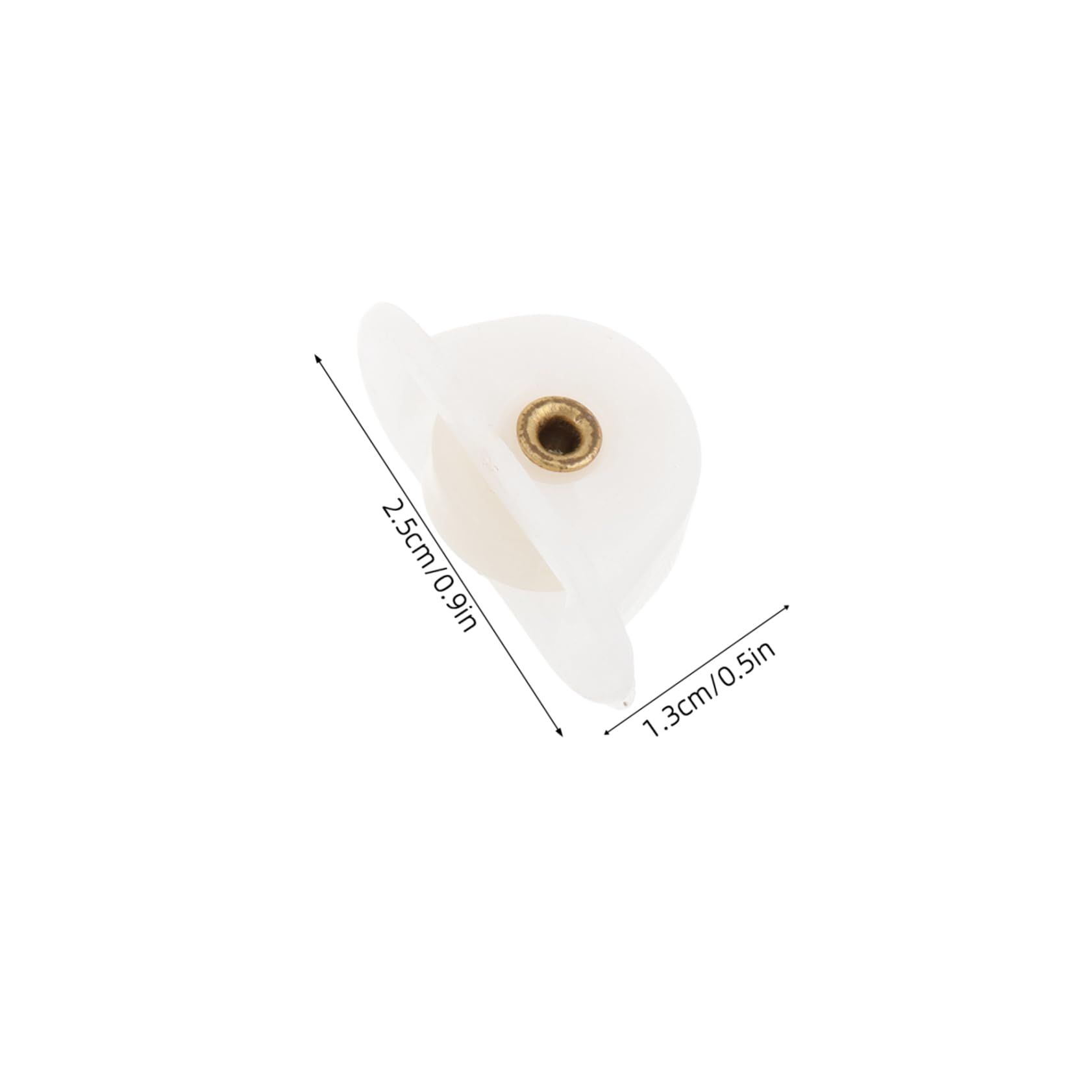 FUNOMOCYA Plastic Pulley Guide Roller 8pcs Sliding Door Furniture Refrigerator Wheel Easy Movement Floor Protection