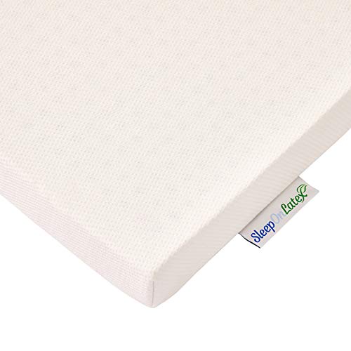 Sleep On Latex Mattress Topper Cover - 2 Inch Twin Xl (Cover Only) #TOP2