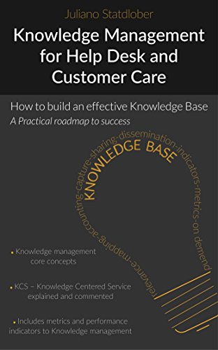 Knowledge Management for Help desk and Customer Care: How to build an effective knowledge base - a roadmap to success (English Edition)