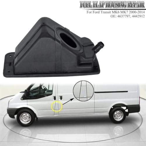 Carcasa de puerta de relleno de tubo de combustible Ford Transit 2000-2014 2