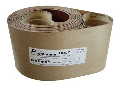 5er Pack Holzprofi Schleifband DF 7000 x 150 mm K 80