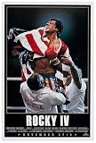 Lost Island Trading Company Rocky IV 1985 - Teaser - Classic Movie Poster-24 x 36 Inches