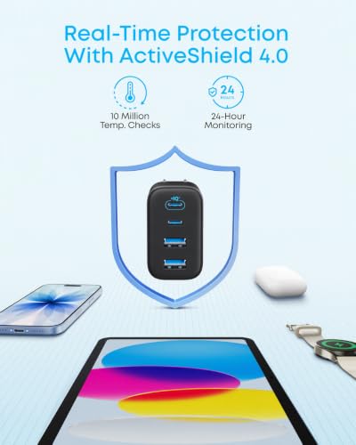 Image of Anker Zolo USB C Charger Block, 50W Max Output Type C Charger Fast Charging