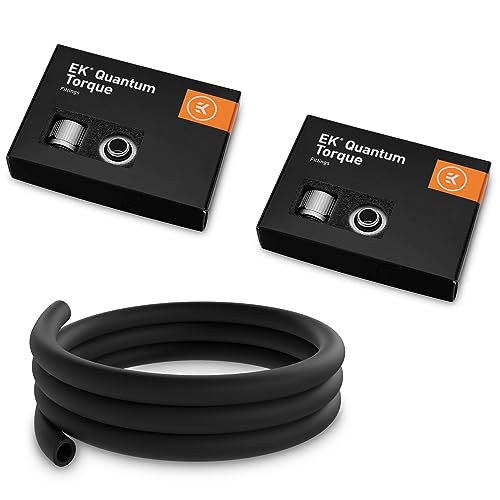 EKWB EK-Quantum Torque STC-12/16 ���k�p���EK-Loop 3���[�g�� �u���b�N �\�t�g�`���[�u (12/16mm) �o���h���A�T�e���`�^���A12�p�b�N