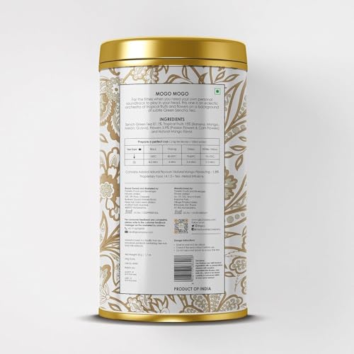 Image of TGL Co.Mogo Mogo Green Tea Infusion (50G Tin Can)|Rich in Anti Oxidant | Refreshing | No Artificial flavor | Improve Digestion