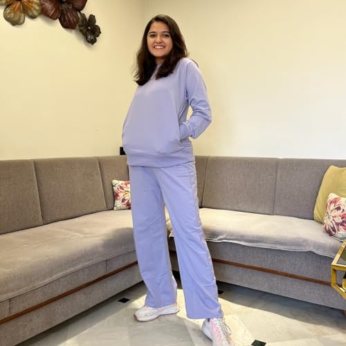 Image of Women's Co-Ord Set Relaxed Fit for Women | Two Piece Suit Top & Pant| Full Sleeve Cord Dress for Women | Casual Wear Co-ord Set for Women