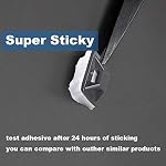 Zip Tie Mounts - Small Cable Tie Adhesive Mount, 1n black 100PCS. Wires Zip Tie Adhesive-backed anchors perfect for Pedal Board Cable Management Outdoor Indoor