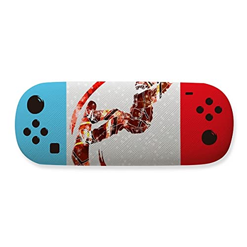 Étui de rangement pour lunettes cadeau idéal skieur aquarelle
