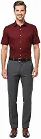 Camisa Masculina Manga Curta Slim