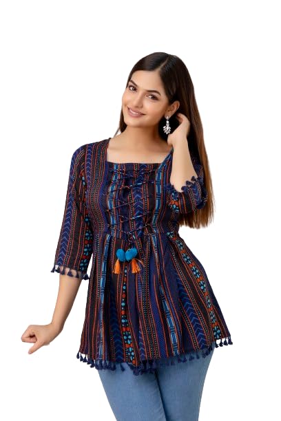 Image of Printed Top for Women&Girls