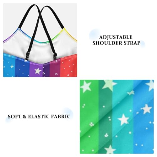 Rainbow Star Girls Swimsuit One Piece Bathing Suit for Baby Girls' Swimwear 3-10T3