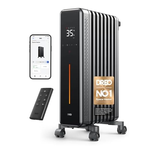 Dreo 2000W Oil Filled Radiator for Large Room