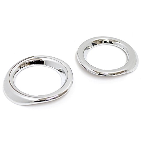 デミオ DJ 系 フォグ ランプカバー フォグガーニッシュ フォグリング クローム メッキ 2P FJ4803