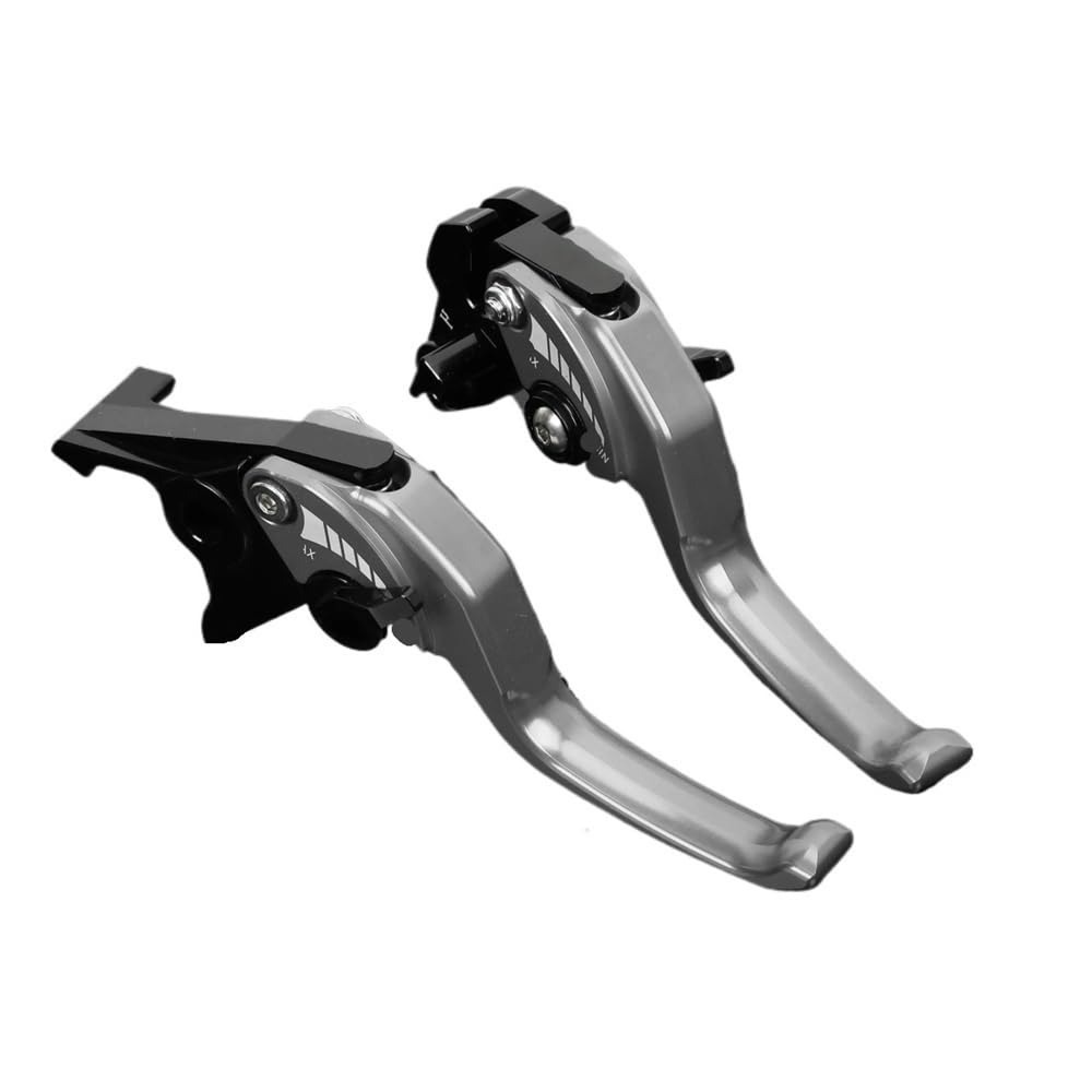 Pliqvbn Grey Clutch Brake Shafts Motorcycle Short Brake Clutch Lever Adjuster Hand Control Guard For Valico 525 Ds525x For Dsx 525Dsx Ds525