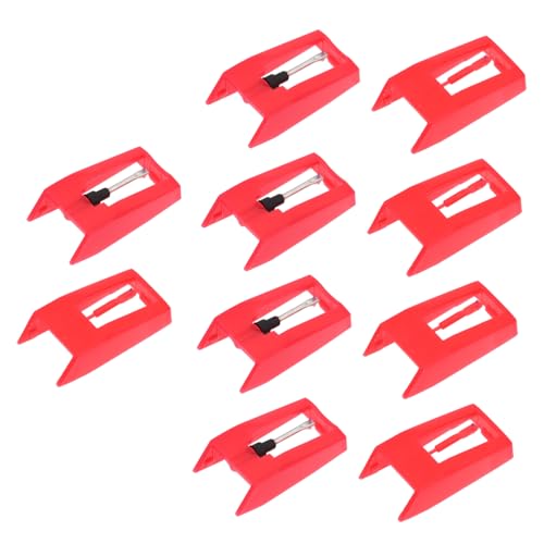 HEMOTON 10pcs Gramophone Needles for Turntable Stylus Replacement Needle Premium Quality Realism Enhancement