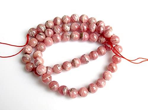 Rhodochrosite rondelles 10mm, des perles douces pour des bijoux pleins d'amour