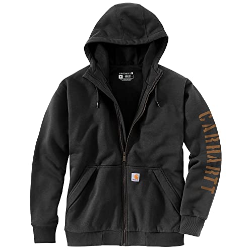 Carhartt Men's 105443 Rain Defender® Loose Fit Fleece-Lined Logo Graphi