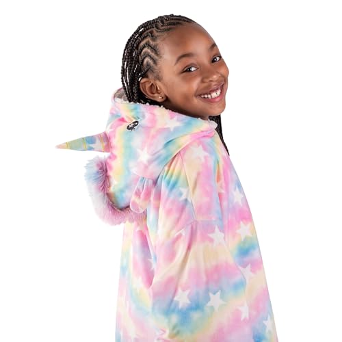 Image of Bare Home Wearable Blanket Hoodie - Soft Plush Sherpa - Warm and Cozy - Oversized Wearable Blanket