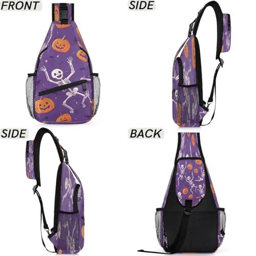 Bolso tipo sling unisex para viaje y senderismo miniatura 6