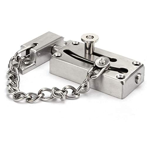 Tür-Sicherheitsketten, Hardware, Hotel, Büro, Türschlosskette, Sicherheitskette, Sicherheitskette, Edelstahl-Türriegel, Türkette, poliert