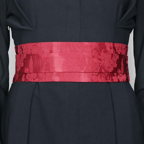Women's Wide Belt for Dresses and Tops Satin Retro Chinese Style Ancient Style Decoration with Hanfu Skirt2