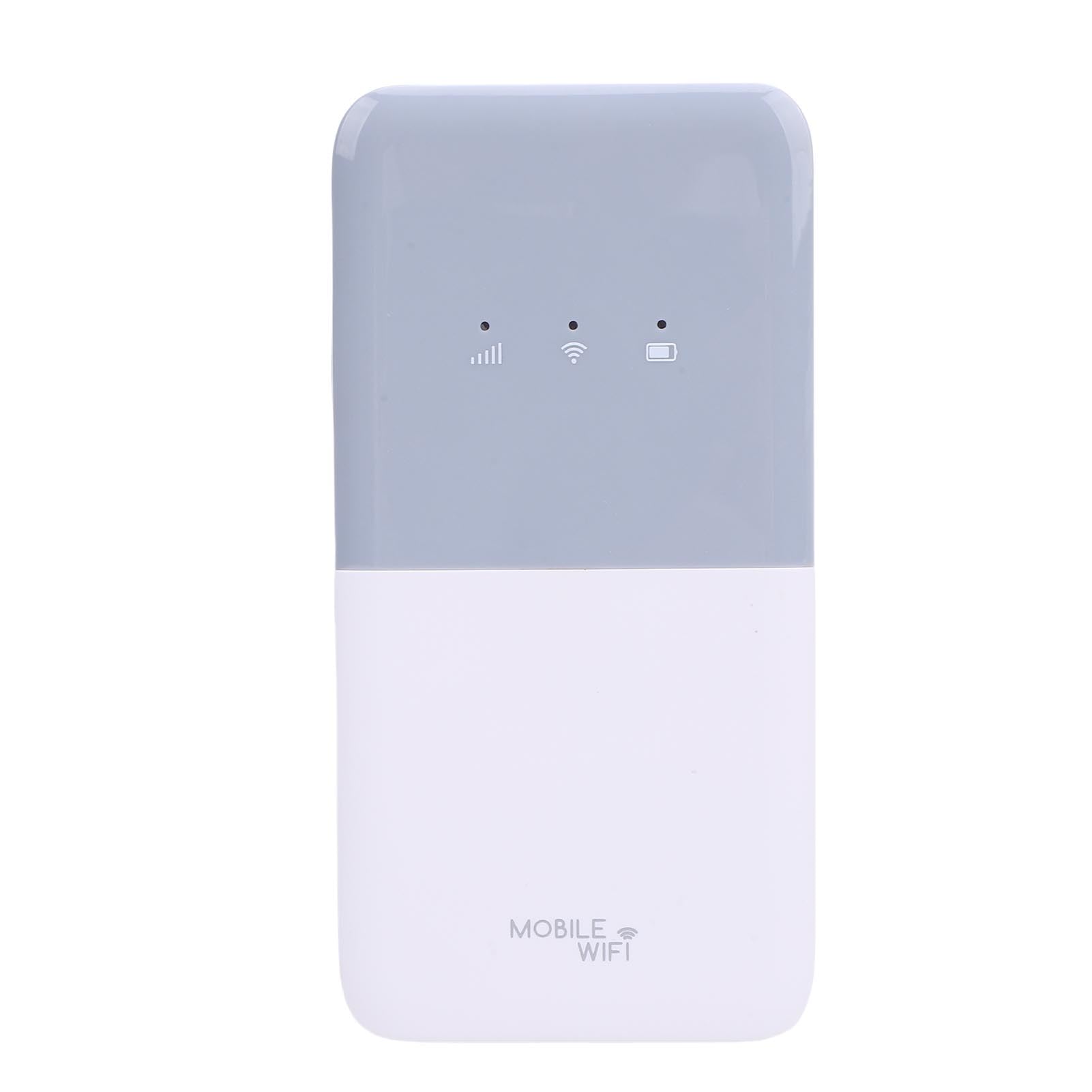 Dpofirs 4G LTE Móvil Hotspot 300Mbps Portátil Pocket WiFi Router (Blanco