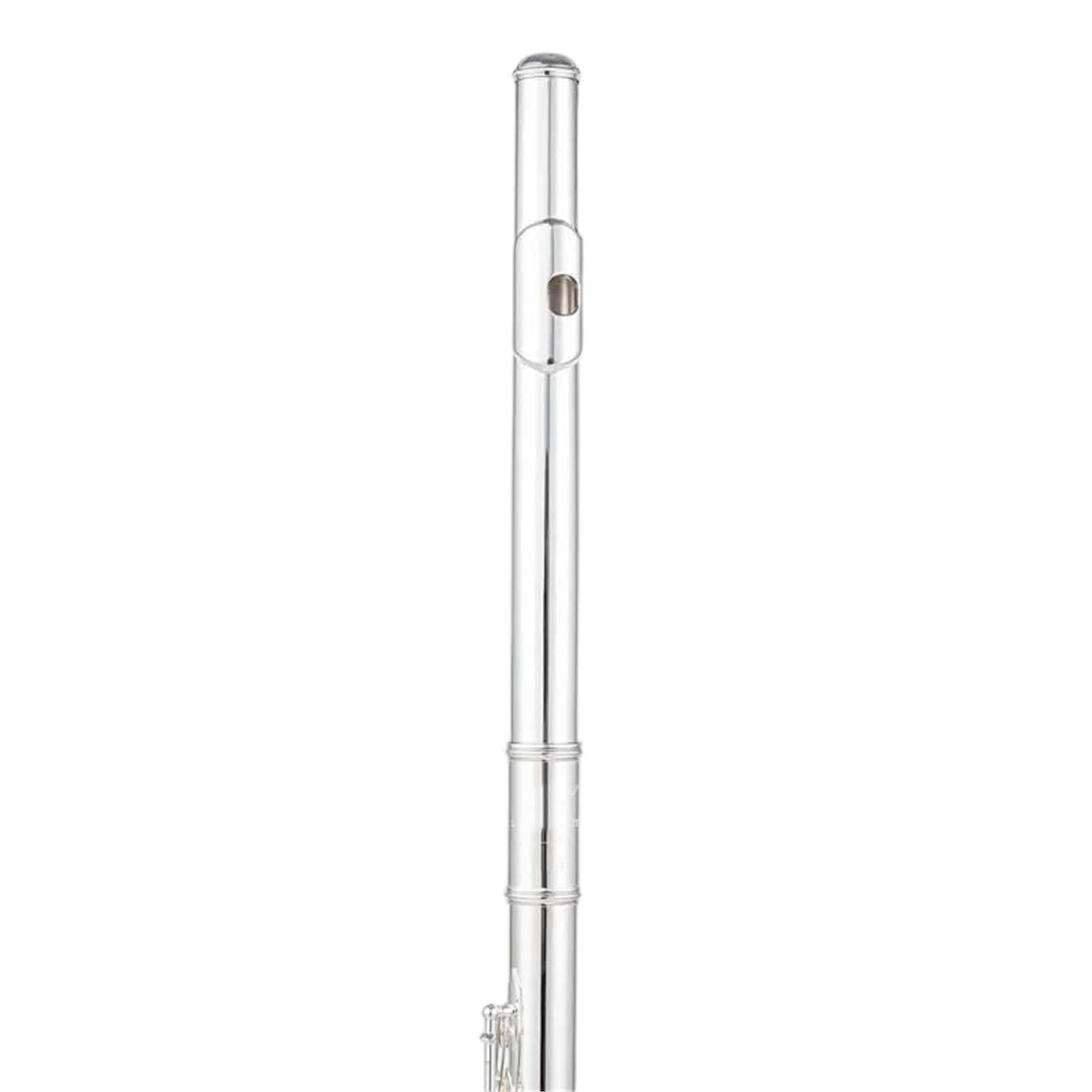 Altflöte, G-Ton, 16 geschlossene Klappen, versilbert, professionelles Musikinstrument mit Koffer, langlebig,