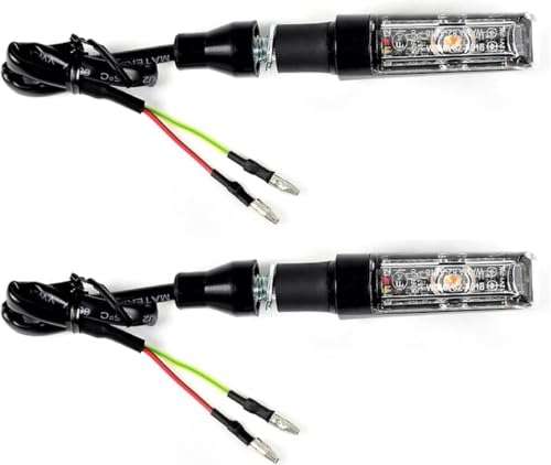 Clignotant de moto LED puissant et compact pour une visibilité maximale