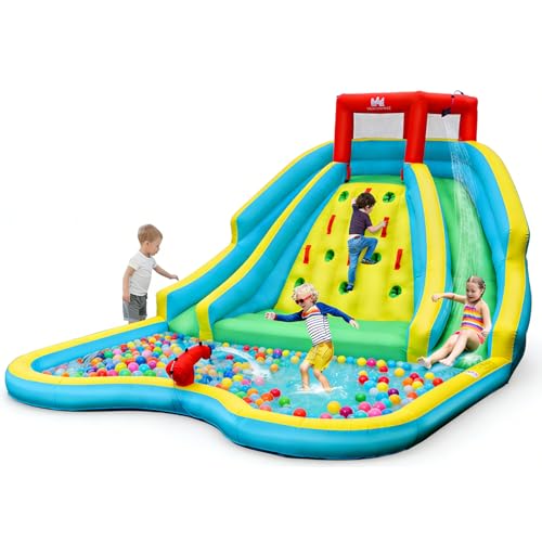 BOUNTECH Inflatable Water Slide Park...