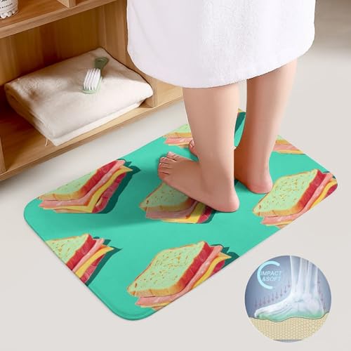 Tapis de bain lavable 40 x 60 cm anti sol humide pour sortie de douche - 5