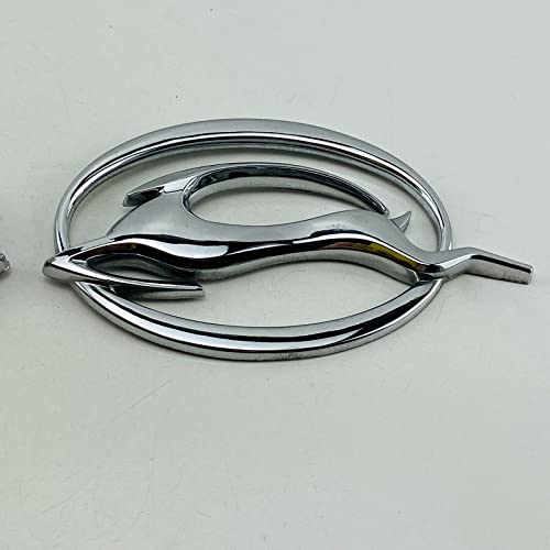 Pair Set Impala Side Pillar Emblem Car Badge Trunk Left And Right 3D Sticker Replacement For Impala 10253595 (Chrome) #TOP5