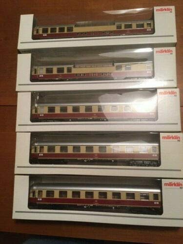 MARKLION HO Last Version All TIN-Metal DB GFR Express Passengers TEE WAGENSET 4085+4090, (5) Coachs W/Finely INTERIORS Details