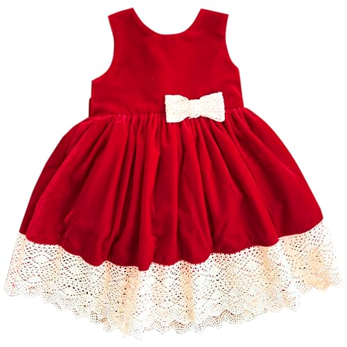 Image of Stanwells Kids Dress for Girls Black Velvet Baby Fancy Frocks for Baby Girls