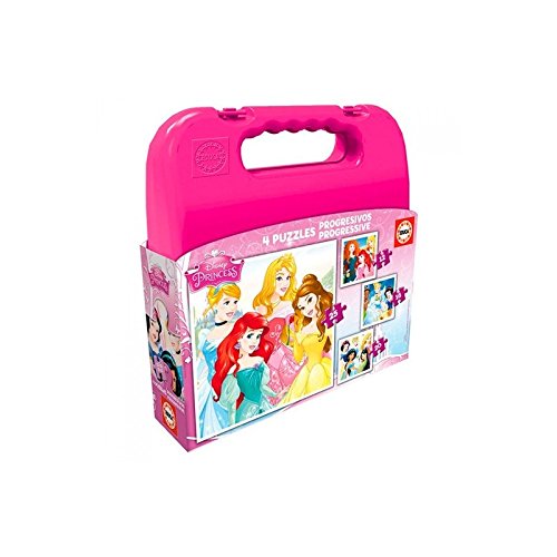 Mallette de Puzzles Progressifs Disney Princesses 12 16 20 et 25 Pièces Neuf - vue 6