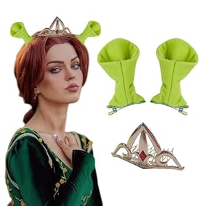 DHDHCPZZ 2 Stück Kostüm Zubehör, Costume für Shrek, Lustige Kostüme Geeignet für Anime Fans und Karneval Rollenspieler