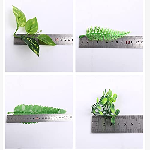Suwei Kunstmatige plantenhek met bloemen, inkijkbescherming, gazonmuur, groene achtergrond, voor uv-bescherming binnen… - Afbeelding 8