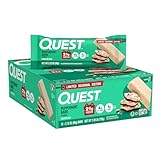 Quest Nutrition Protein Bar, Peppermint Bark, 12 Count
